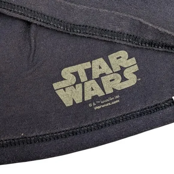 Star Wars Disney Mens 2XL T Shirt Sci Fi Graphic Darth Vader Yoda Chewbacca Boba - Picture 12 of 12